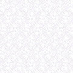 Black White Ornamental Lace Pattern