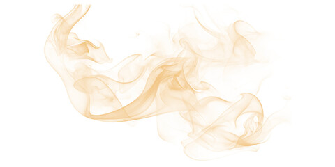 Golden Smoke Dance Ethereal Abstract Art Fluid Motion Transparency Dark Background Digital Design