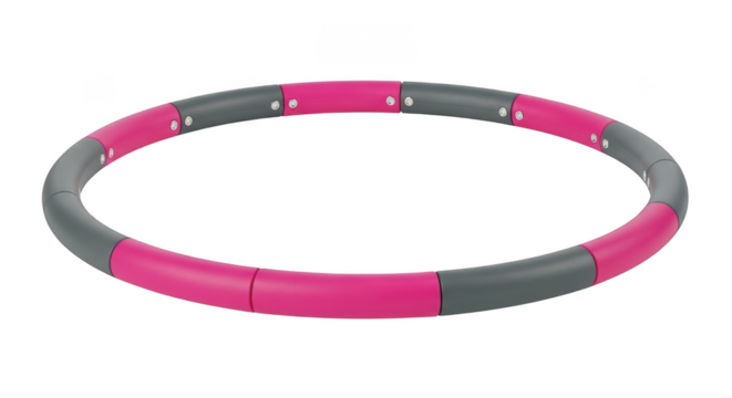 Hula hoop isolated on transparent background - Powered by Adobe