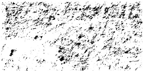Grunge stamp textures on white background. Dust overlay distress grain textures. Vector style black ink  on white abstract transparent background.