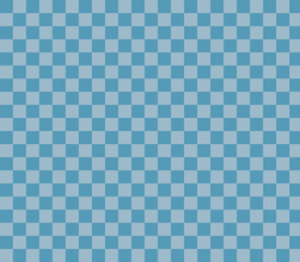 Seamless square blue pattern vector