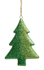 PNG Glittery festive Christmas tree