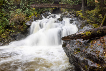 Lower Deception Falls 
Mt. Baker - Snoqualmie National Forest
Washington