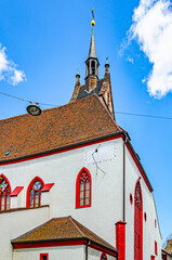 Street view of old European town