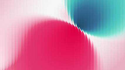 Soft pastel abstract gradient circles — pink, cyan and mint light background