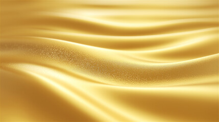Obraz premium Golden fabric waves with smooth light reflections, concept of luxury, softness and elegant abstract design.