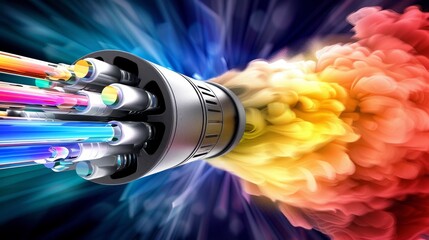 3d concept of optical fiber technology and its applications in modern communication systems