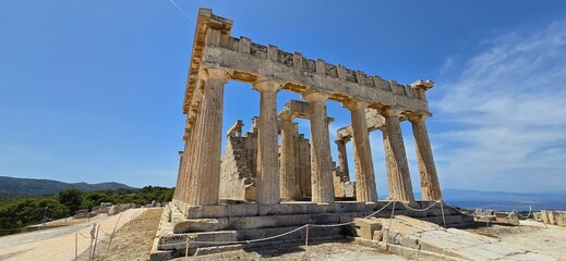 The Temple of Aphaia, is an Ancient Greek temple located within a sanctuary complex dedicated to...