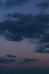 clouds sunset
