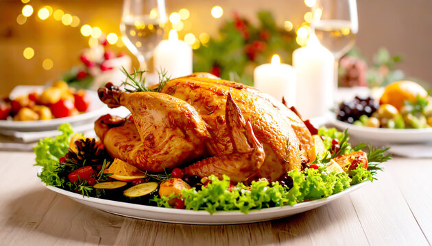 Ganz an Weihnachten, Dinner 