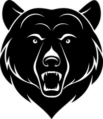 Leopard head vector illustration