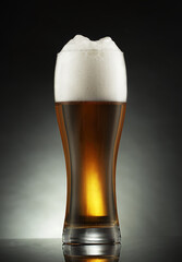 a glass mug of beer