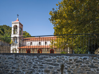 Makrirrachi Village at Pelion Mountain, Thessaly, Greece