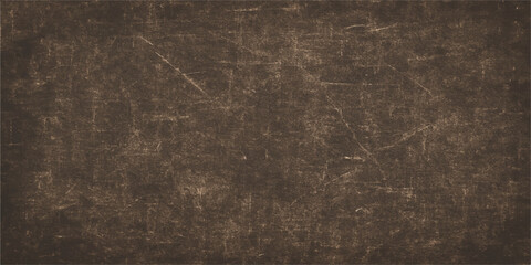 Dark grunge texture background of aged, rough black and white paper with chalk pattern