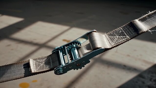 Durable Ratchet Strap for Secure Heavy Duty Tie-Down Applications