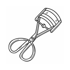 Metal Eyelash Curler Open Beauty Tool