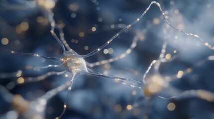 Futuristic biological visualization of transparent cellular membranes interlaced with delicate filamentous strands, highlighting nanobiology, genetic sequencing research, and medical innovation in