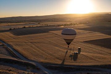 Hot air balloon tour in Cappadocia