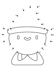 Christmas Connect the Dots Coloring Page for Kids | Christmas Dot to Dot