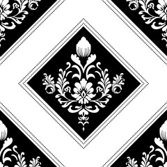  Flower Seamless pattern background. Perfect for wallpaper, fabric design