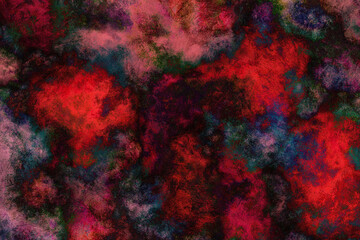 Abstract colorful grunge artistic brush stroke texture Background