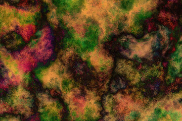 Abstract colorful grunge artistic brush stroke texture Background
