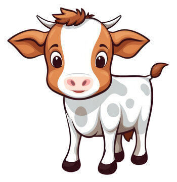Cow clip art preview