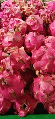 Dragon Fruits in the Market