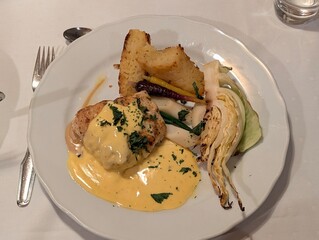 Fine Dining Fish Dish