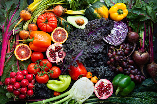 Fruits and vegetables - Powered by Adobe