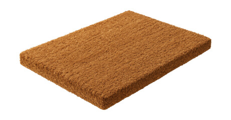 Custom doormat with family name, made of durable coconut coir for a warm home entry.