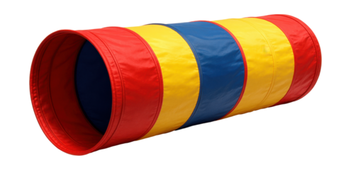 A spacious play tunnel ideal for group activities at community events and fairs.