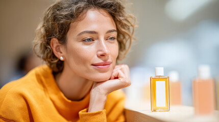 Personalized fragrance selector with mood scan for custom scent experience