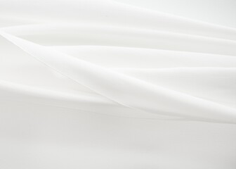 White fabric silk texture background