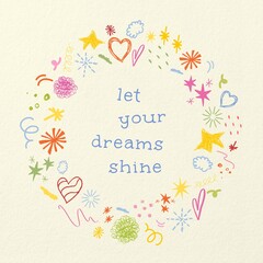 Dream quote Instagram post template