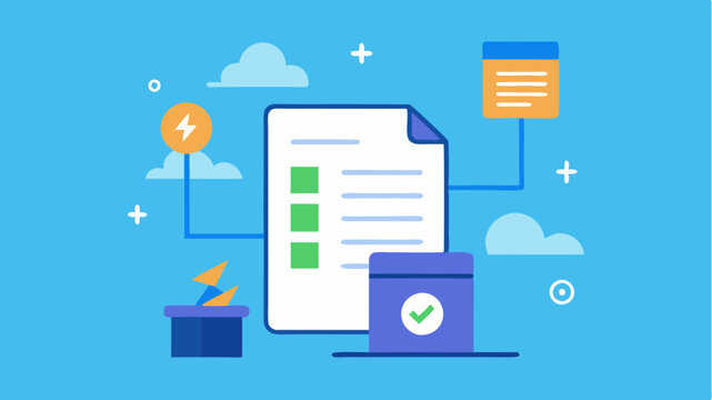 A dedicated bill payment section illustrating easytoread reminders and flat design icons for utilities subscriptions and services.