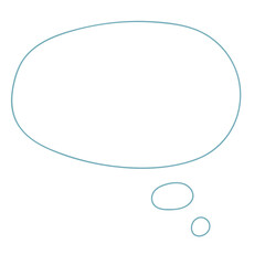 Png white conversation balloon, transparent background