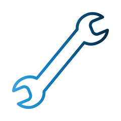 Spanner Wrench icon design template