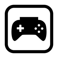 Game control vector, clip art, and symbol. Flat design of   game concept and simple design