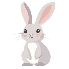 Obraz premium Rabbit illustration animal bunny vector