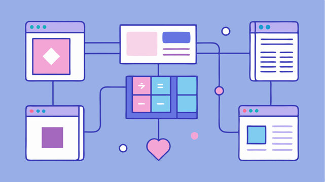Illustrative wireframes transitioning from lowfidelity to highfidelity designs illustrating the progression within the design workflow.