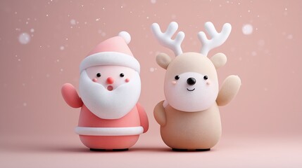 Christmas 3D Animation Pack – Santa Claus, Reindeer, Snowy Village, Gifts and Magical Holiday Backgrounds with Festive Lights and Cinematic Atmosphere, video Christmas, Christmas video, wallpaper