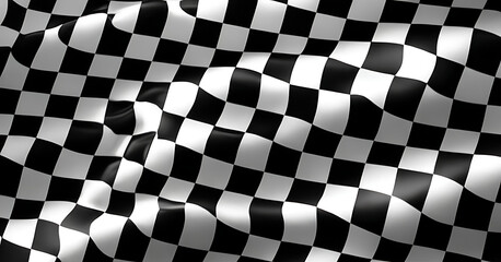 Obraz premium checkered flag, end race background