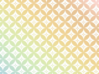 和柄 テクスチャ 七宝 しっぽう 日本風素材