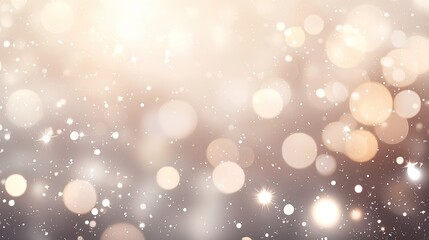 Obraz premium Elegant Bokeh Light Background Sparkling Stars Soft Focus Design Element