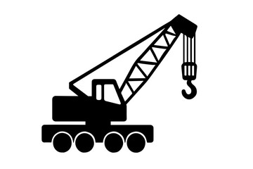 heavy-duty crane with hook block