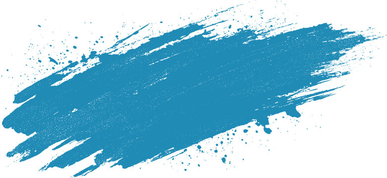 Abstract watercolor paint background dark blue color grunge texture for  Vector black paint brush spots, highlighter lines or felt-tip pen marker. Ink smudge abstract shape stains 