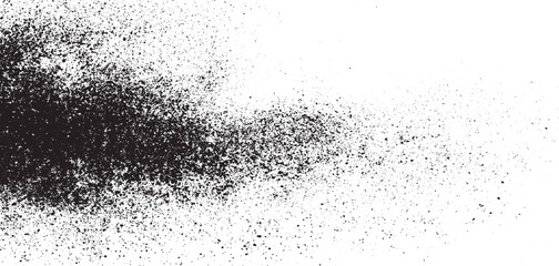 Fototapeta premium Abstract grunge texture. old canvas pattern textured for overlay or screen scratch effect Overlay textures set stamp with grunge speck grit grunge overlay on white background grain noise vector