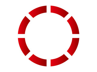 カラフルな円グラフのイメージ