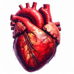 human heart anatomy